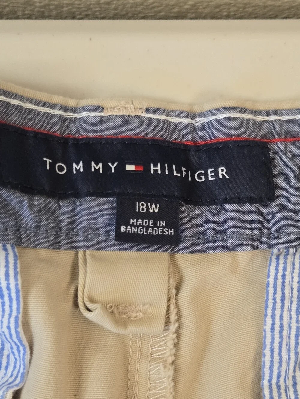 Tommy Hilfiger Beige Chino Pants 18W